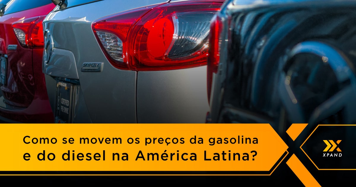 Como se movem os preços da gasolina e do diesel na América Latina?
